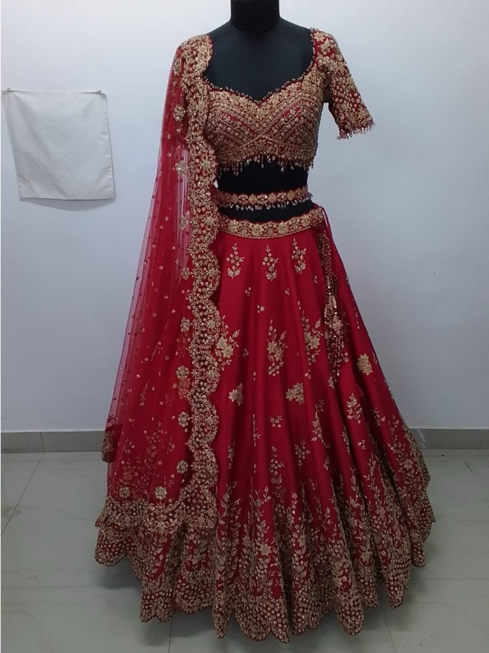 Nitika Gujral Embroidered Bridal Lehenga